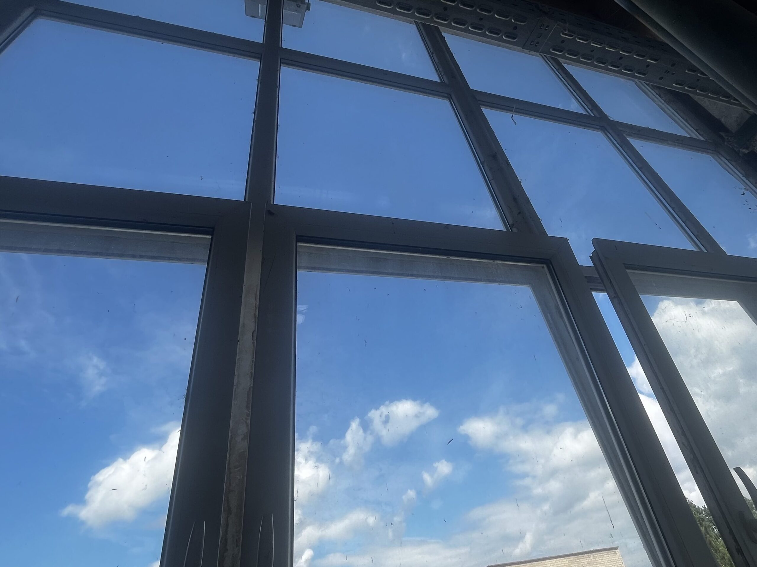 Langu valymas ukmergeje